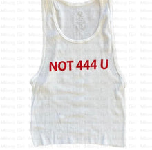 ‘Not 444 u’ slogan top