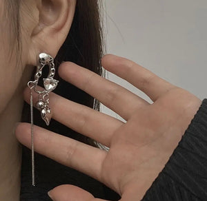 Asymmetrical earrings