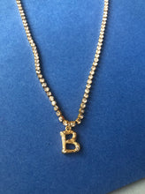 Bamboo name necklace