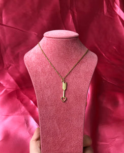 Love arrow necklace