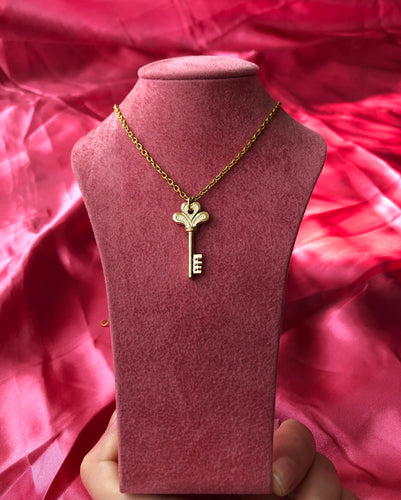 Key to my heart necklace