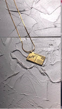 Post card necklace - Icegoldbyvee