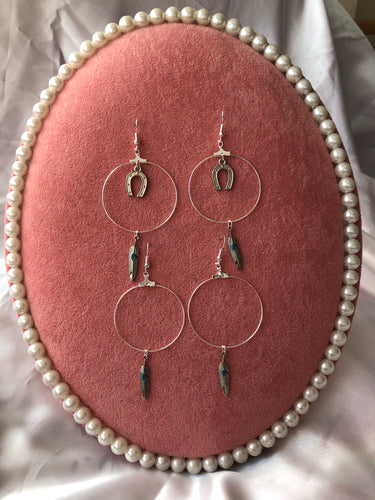 Lucky charm earrings