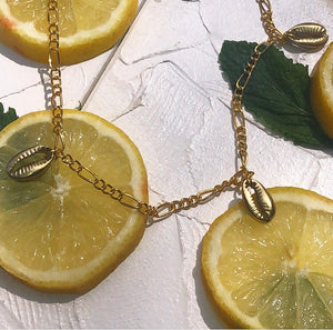 Seashell pendant necklace - Icegoldbyvee