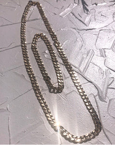 Diamond cut curb chain - Icegoldbyvee