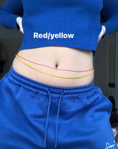 Colour Honey tummy chain