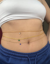 Icy belly chain