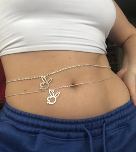 Bunny belly chain