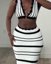 Knit two piece mono co ord set