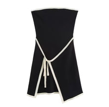 Wrap around detail mini dress