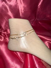 Heartbeat anklet