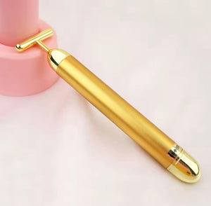 24k Gold Facial vibrating beauty tool