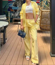 Butter yellow co ord set