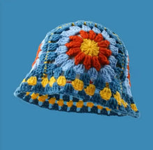 Flower bucket hat