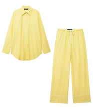 Butter yellow co ord set