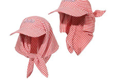 Plaid Headscarf Hat