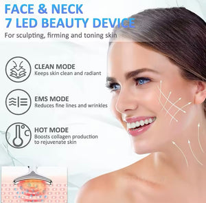 Face & Neck 7 LED beauty device