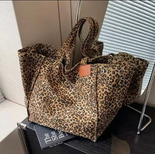 Leopard print bag