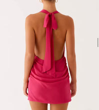 Mini plunge neckline dress