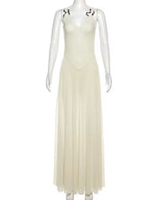 Sheer maxi dress