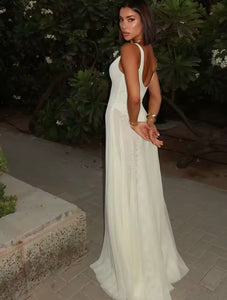 Sheer maxi dress