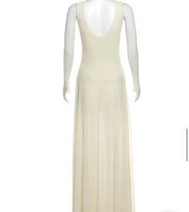 Sheer maxi dress