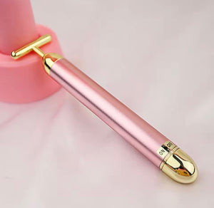 24k Gold Facial vibrating beauty tool