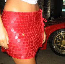 Mini sequin skirt