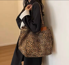 Leopard print bag