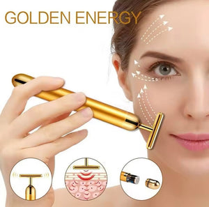 24k Gold Facial vibrating beauty tool