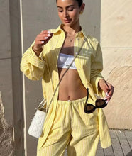 Butter yellow co ord set