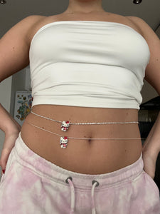 Hello Kitty belly chain