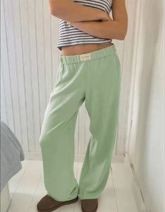 Striped trousers