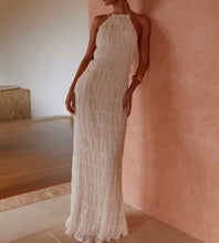 Ruched maxi dress