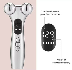 Electric facial LED roller