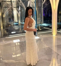 Ruched maxi dress