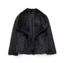 Faux fur jacket