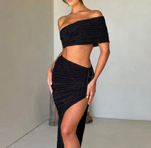 Off shoulder summer co ord set