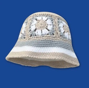 Flower bucket hat