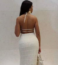 Ruched maxi dress