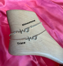 Heartbeat anklet