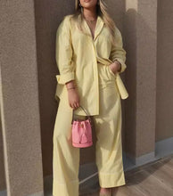 Butter yellow co ord set