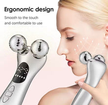 Electric facial LED roller