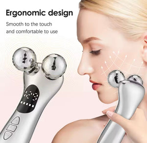 Electric facial LED roller