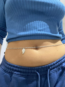 Best friends belly chain