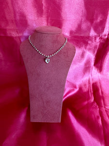 Crystal shape necklace