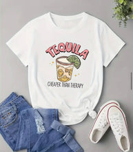 Tequila print T-shirt