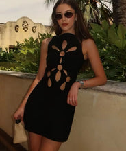 Cut out mini dress