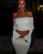White knit co ord
