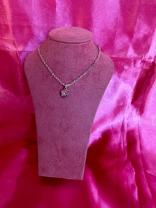 Crystal shape necklace